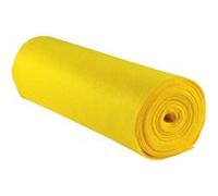 Folia 520014 Rouleau de Feutrine Jaune Banane 45 cm x 5 m