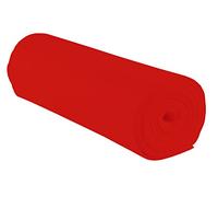 folia 520020 Feutre de Bricolage avec Laine Fine de qualité Rouge Env. 45 cm x 5 m Finition sans Taches de Colle Idéal pour de Nombreux travaux manuels