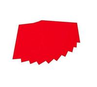 Folia 520420 - COMMUTATEUR KVM -Feutre de bricolage, 20x 30cm, 10feuilles, rouge