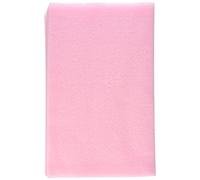 folia 520426 - Feutre de bricolage, de qualité fine, 10 feuilles, 150 g/m², 20 x 30 cm, rose, finition sans tache adhésive, idéal pour de nombreux travaux manuels