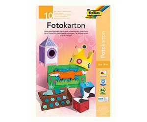 Folia 606 Papier Photos Multicolore - Papiers Photos (Multicolore, 10 Feuilles, 220 mm, 330 mm)