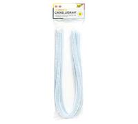 folia 611109 Lot de 10 Fils de Chenille-Bleu Ciel-Diamètre : 8 mm-Longueur : 50 cm-Idéal pour Les Enfants-pour bricoler des Animaux, des Figurines et d'autres Formes