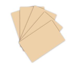 folia 6122/4/10 - Carton d'argile 220 g/m², carton de bricolage chamois, format A4, 100 feuilles, base pour de nombreux travaux manuels