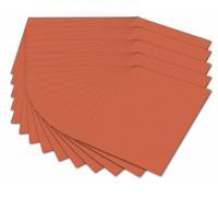 Folia 614 50/40 Fotokarton 300 g/m², Format A4, Orange, 50 Feuilles 50 Bogen Ora