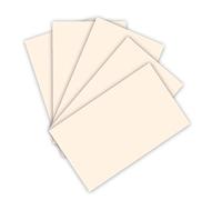 folia 614/50 43 Lot de 50 Feuilles cartonnées DIN A4 300 g/m² Beige Clair pour Bricolage et création de Cartes, Photos de fenêtre et pour Scrapbooking