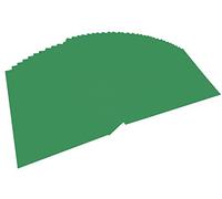 folia 614/50 53 - Carton photo DIN A4, 300 g/m², 50 feuilles, vert mousse - pour le bricolage et la création de cartes, de décorations de fenêtre et pour le scrapbooking
