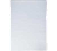 folia 6300 - Tonpapier weiß, DIN A3, 130 g/qm, 50 Blatt - zum Basteln und kreati