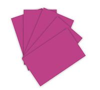 Folia 6321 - Lot de 50 Feuilles de Papier de Couleur - 130 g/m² - Format A3 - pour de Nombreux travaux manuels - Rose