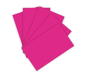 folia 6323 - Papier de couleur 130 g/m², papier à dessin en couleur rose, format A3, 50 feuilles pour de nombreux travaux manuels