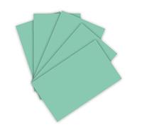 folia 6325 - Papier de Couleur 130 g/m², Papier à Dessin Vert Menthe, DIN A3, 50 Feuilles, Base pour de Nombreux travaux manuels