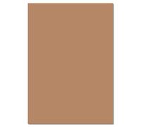 folia 6475 - Papier de bricolage brun fauve, format A4, 130 g/m², 100 feuilles - pour le bricolage et la création de cartes, de décorations de fenêtres et pour le scrapbooking