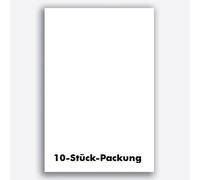 folia 6700 - Lot de 10 feuilles de papier à dessin - Blanc - 50 x 70 cm - 130 g/m²