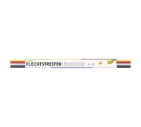 folia 70220 Lot de 200 bandes tressées Couleurs assorties Env. 50 x 2 cm