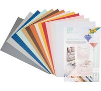 folia 719409 folia papier toner nacré couleur assortie 250 g/qm 13 pcs.