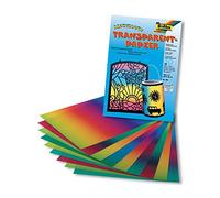 Baker Ross Papier transparent à découper Folia 77084 arc-en-ciel 220 x 510 mm