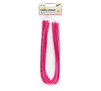 Folia Fil chenille 77823 – Lot de 10 – Diamètre 8 mm × Longueur 50 cm – Rose
