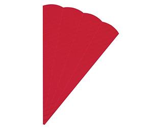 Folia 92020 sacs d'écolier, Rouge, Lot de 5 - Version Allemande