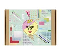 folia 937 - Boîte créative « Glitter Mix », plus de 900 pièces, mélange de matériaux scintillants et colorés pour les loisirs créatifs, la décoration et la décoration