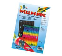 folia 94700-3D Vague Matrice Pièces, 140 pièces Lettres et Chiffres, Couleurs Assorties