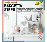 folia Bascetta Kit de loisirs créatifs en flocons de neige transparents Blanc/ar