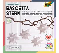 folia Bascetta Set, Tracing Paper, 7.5 x 7.5 cm, 115 g/m², 128 Sheets, Diameter