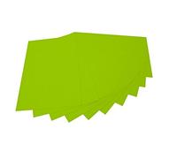 Folia Bastelfilz finement wollqualität 10 feuilles de papier 150 g/m² 20 x 30 cm Vert Clair