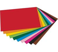 folia bloc de carton photo 220 x 330 mm couleurs assorties 300 g/qm 10 feuilles