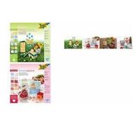 folia Bloc de papier design 'Fleurs', 305 x 305 mm G