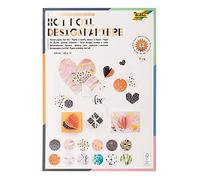 Folia Bloc de Papier Design hotfoil III, a4, 165 g/m2 Noir