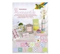 Folia Bloc de Papier à Motifs, Motivblock Romantik