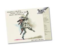 Folia Bring Or Man 8333 Bloc d'aquarelle 10 Feuilles, Blanc