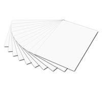 Folia Bringmann 6100 folia Pack de 10 feuilles de carton photo 300 g/m² 50 x 70 cm (Blanc) (Import Allemagne)