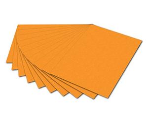 Folia Bringmann 6117 Lot de 10 Feuilles de Papier Photo 50 x 70 cm, Ocre, Ocra 17
