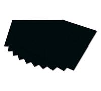 Folia Bringmann 6190 folia Pack de 10 feuilles de carton photo 300 g/m² 50 x 70 cm (Noir) (Import Allemagne)