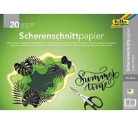 folia Bringmann Papier à découper 70301 – Lot de 20 feuilles non gommées