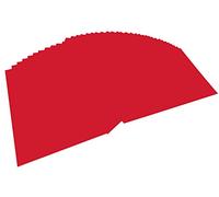 Folia Bringmann Lot de 100 feuilles de papier A4 (Rouge) (Import Royaume Uni)