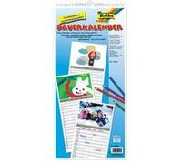Folia Calendrier mural familial 23602 personnalisable 23 x 49 cm Blanc/Noir