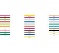 folia Carton d'argile (L)500 x (H)700 mm 220 g/m² ment 10 feuilles