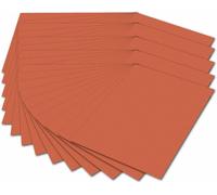 folia carton photo DIN A4 300 g/m² orange 50 feuilles