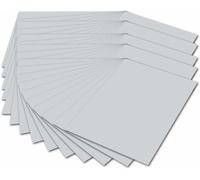 folia carton photo DIN A4 300 g/qm gris clair 50 feuilles