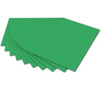folia carton photo (L)500 x (H)700 mm 300 g/m² vert émeraude 10 feuilles