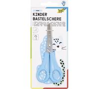 folia Ciseaux de bricolage pour enfants, ronds Longueur : env. 135 mm Couleur au hasard (1 pièce)