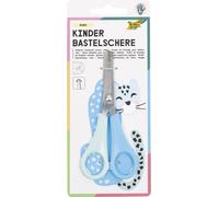 folia ciseaux de bricolage ronds pour gauchers Longueur : env.135 mm rose / bleu