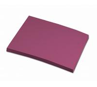 Folia Lot de 100 Feuilles de Papier coloré A4, Rouge Vin