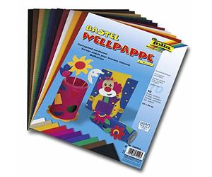 Folia Corrugated Board E-Flute 50x70cm 10feuilles carton - cartons (10 feuilles)