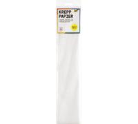 folia Couches de papier crêpé (l)500 mm x (L)2,5 m blanc 10 couches