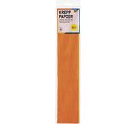 folia couches de papier crêpé (l)500 mm x (L)2,5 m rouge clair orange 10 couches