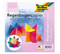 folia de dépliants Arc-en-Ciel 110 g/m², 100 Feuilles Couleurs Assorties