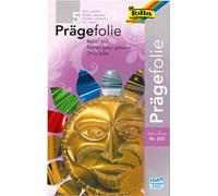 folia dossier de gaufrage 185 x 290 mm 5 feuilles assorties