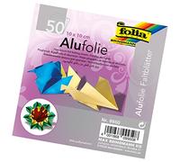 Folia – Feuilles d'aluminium pliables 100 g/m² – 50 feuilles